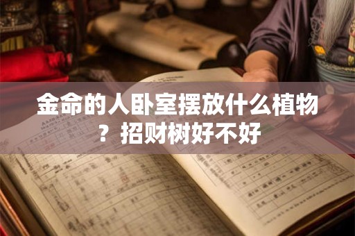 金命的人卧室摆放什么植物？招财树好不好