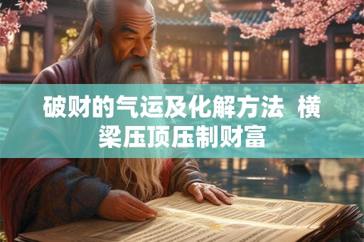 破财的气运及化解方法  横梁压顶压制财富