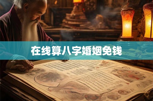 在线算八字婚姻免钱