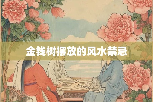 金钱树摆放的风水禁忌
