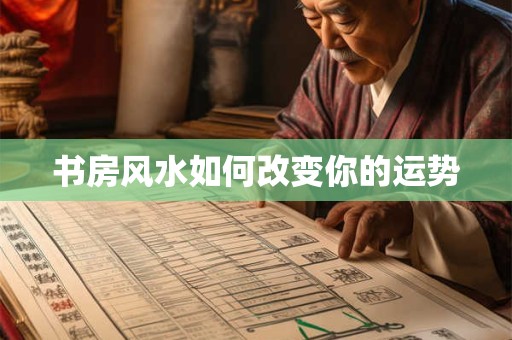 书房风水如何改变你的运势