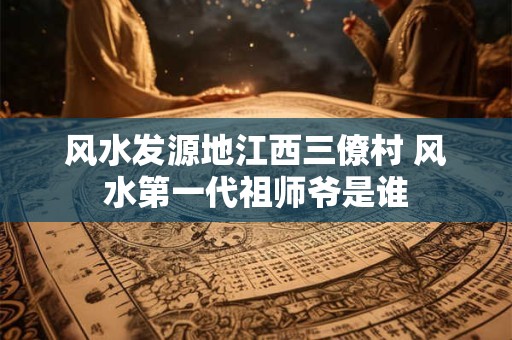 风水发源地江西三僚村 风水第一代祖师爷是谁