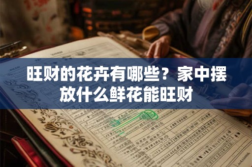 旺财的花卉有哪些？家中摆放什么鲜花能旺财