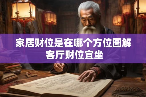 家居财位是在哪个方位图解 客厅财位宜坐