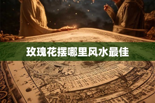 玫瑰花摆哪里风水最佳