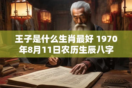 王子是什么生肖最好 1970年8月11日农历生辰八字