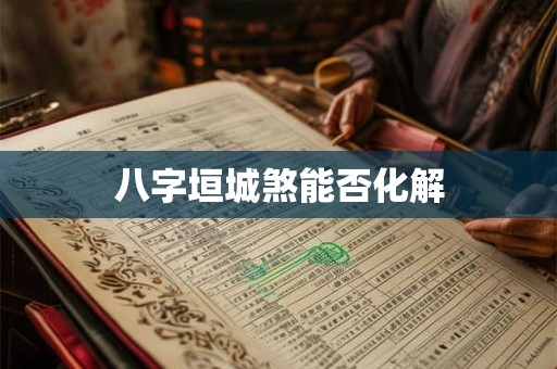 八字垣城煞能否化解