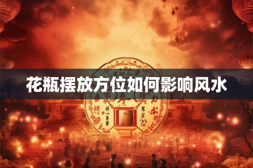 花瓶摆放方位如何影响风水