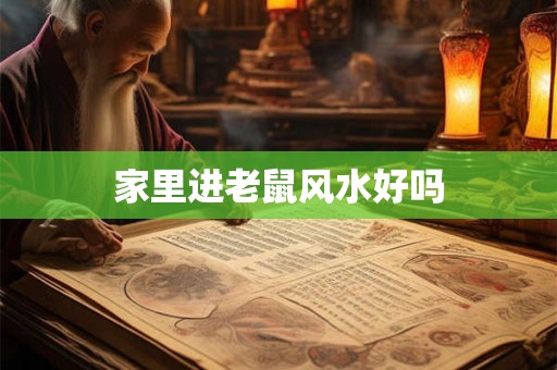 家里进老鼠风水好吗
