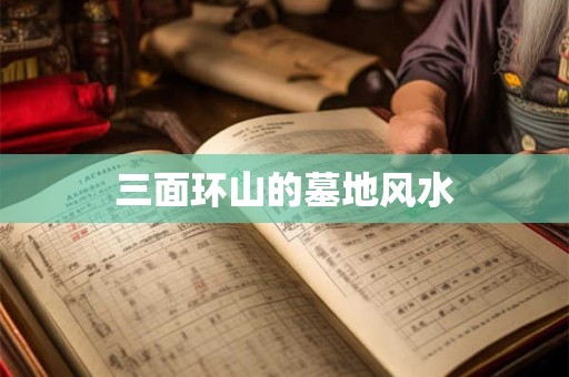 三面环山的墓地风水