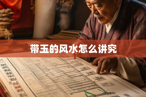 带玉的风水怎么讲究