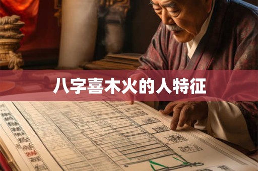 八字喜木火的人特征
