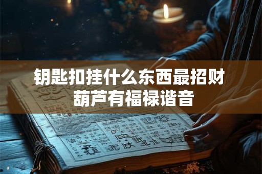 钥匙扣挂什么东西最招财  葫芦有福禄谐音