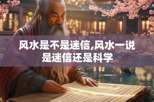 风水是不是迷信,风水一说是迷信还是科学