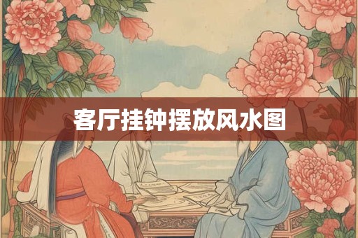 客厅挂钟摆放风水图