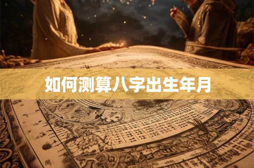 如何测算八字出生年月