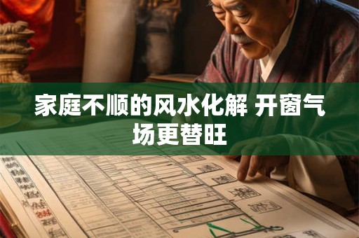 家庭不顺的风水化解 开窗气场更替旺