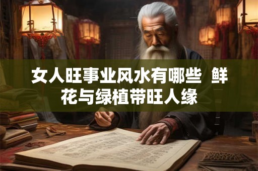 女人旺事业风水有哪些  鲜花与绿植带旺人缘