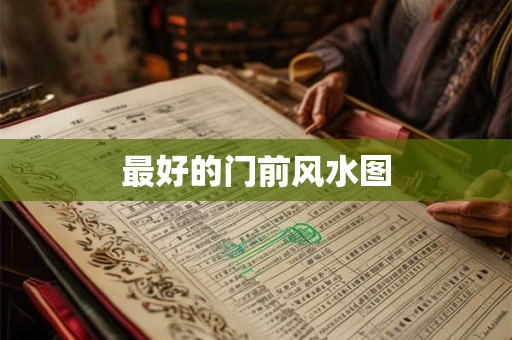 详细阅读:最好的门前风水图 最好的门前风水图