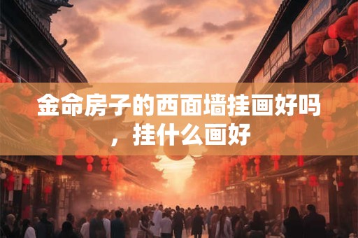 金命房子的西面墙挂画好吗，挂什么画好