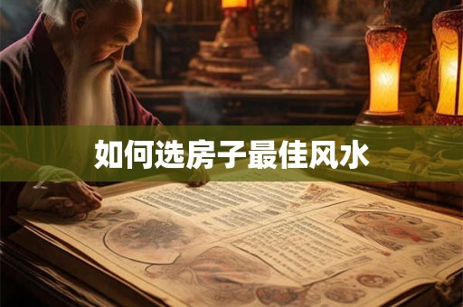 如何选房子最佳风水
