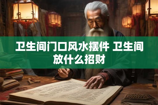 卫生间门口风水摆件 卫生间放什么招财