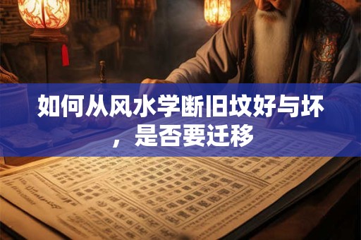 如何从风水学断旧坟好与坏，是否要迁移