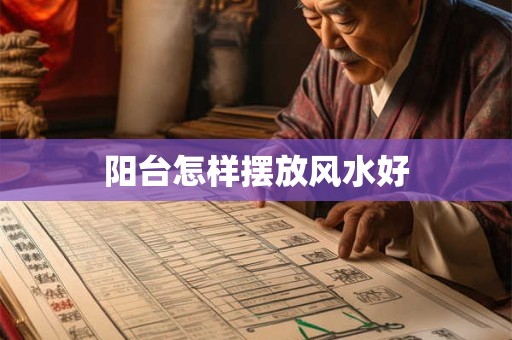 阳台怎样摆放风水好