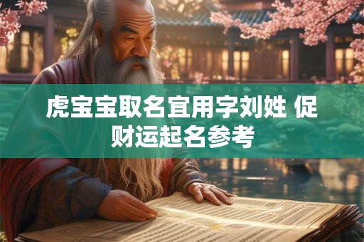 虎宝宝取名宜用字刘姓 促财运起名参考