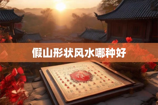 假山形状风水哪种好