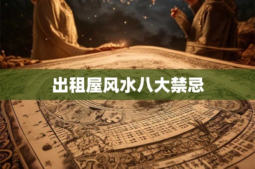 出租屋风水八大禁忌