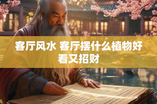 客厅风水 客厅摆什么植物好看又招财