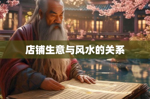 店铺生意与风水的关系