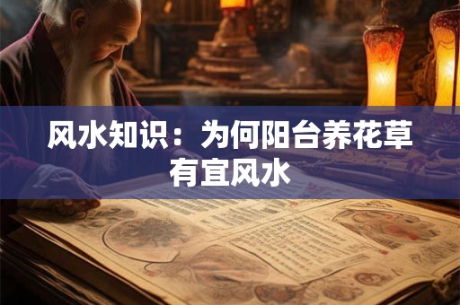 风水知识：为何阳台养花草有宜风水
