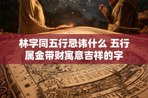 林字同五行忌讳什么 五行属金带财寓意吉祥的字