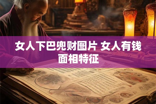 女人下巴兜财图片 女人有钱面相特征