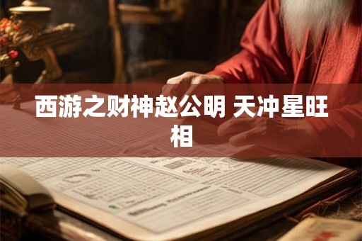 西游之财神赵公明 天冲星旺相