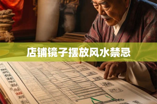 店铺镜子摆放风水禁忌