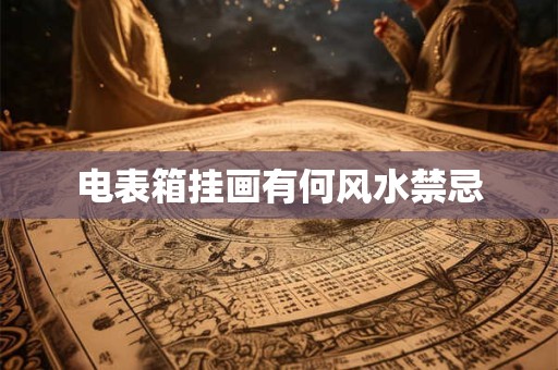 电表箱挂画有何风水禁忌
