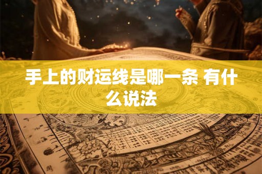 手上的财运线是哪一条 有什么说法