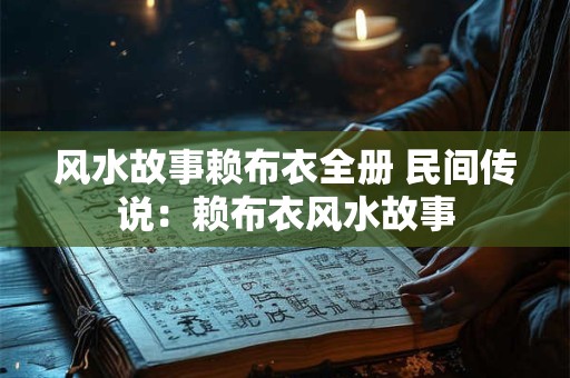 风水故事赖布衣全册 民间传说：赖布衣风水故事