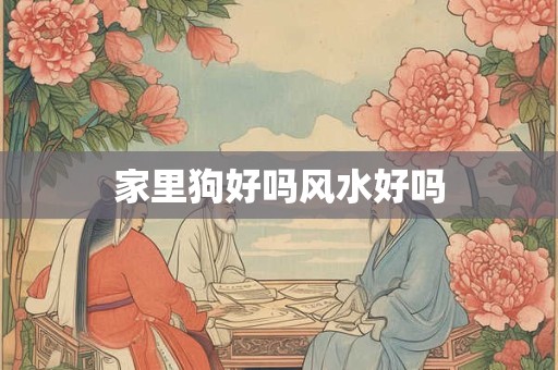家里狗好吗风水好吗