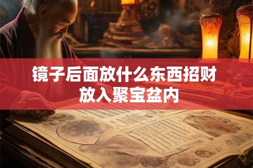 镜子后面放什么东西招财  放入聚宝盆内