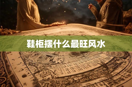 鞋柜摆什么最旺风水
