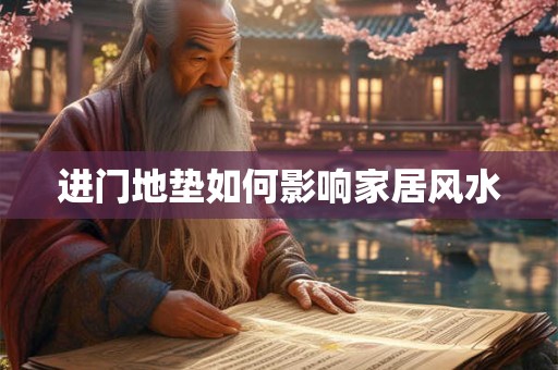 进门地垫如何影响家居风水