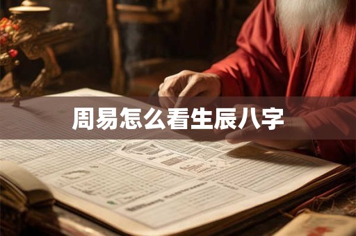 周易怎么看生辰八字