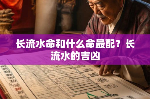 长流水命和什么命最配？长流水的吉凶