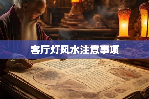 客厅灯风水注意事项