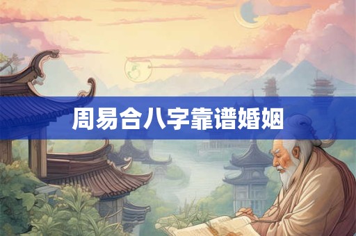 周易合八字靠谱婚姻