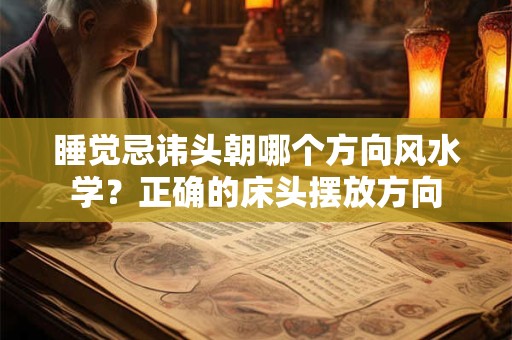睡觉忌讳头朝哪个方向风水学？正确的床头摆放方向